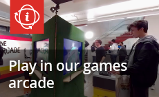 Play in our games arcade